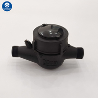 Medidor de Agua Mecánico Ajustable Externamente DN15-25, Color Negro, IP68, OEM, Alto Rendimiento, ISO 4064 Clase B