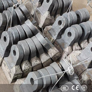 Cabezales de trituradora pequeños duraderos en uso, piezas de hierro fundido de alta dureza, bloque de golpeo 180, cabezal de martillo mini - Product Image 5