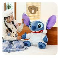 Piyama Berbagai Ukuran, Mainan Boneka Stitch, Hadiah Ulang Tahun, Hadiah Pasangan, Hadiah Liburan, Mainan Mesin Cakar, Mainan Penghibur, Ornamen