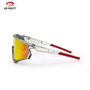 JIEPOLLY OEM Özel Üretici OEM Rüzgar Geçirmez Köpük Gündüz Gece Güvenlik Spor Gözlük Bisiklet Bisiklet güneş gözlüğü Bisiklet Er - Product Image 4