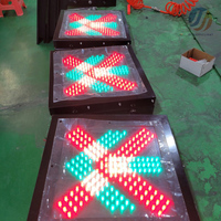 Semáforo LED de 30*30cm 40*40cm para Guía de Estacionamiento, Cruz Roja y Flecha Verde para Sistema de Estacionamiento