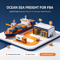 Service logistique FBA tout-en-un Chine-USA, fret maritime avec livraison au dernier kilomètre par camion, solution DDP pour les envois Amazon FBA