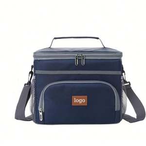 Sacs isothermes pour le déjeuner pour hommes et femmes, boîte à lunch thermique étanche, sac isotherme souple pour pique-nique en plein air avec bandoulière réglable - Product Image 4