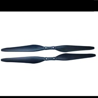Hélice pliable FPV 40132 de 40 pouces en fibre de carbone noire, haute performance, pour drone, compatible avec les accessoires de moteur de drone