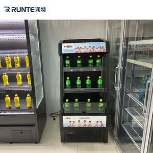 Refroidisseur vertical mince refroidissant le réfrigérateur commercial de <span class=keywords><strong>boisson</strong></span> d'affichage en verre d'<span class=keywords><strong>armoire</strong></span> de boissons d'énergie pour le magasin - Product Image 2