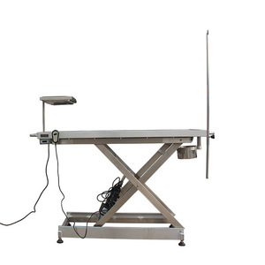 Krankenhaus Electric Lifting Pet <span class=keywords><strong>Dog</strong></span> Robuster Lift Glatte Einfache Bedienung Edelstahl Electric <span class=keywords><strong>Vet</strong></span> Operations tisch für Haustier - Product Image 2