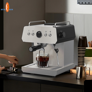 Machine à café italienne 15 bars en acier inoxydable pour cappuccino et expresso, pour usage domestique - Product Image 2