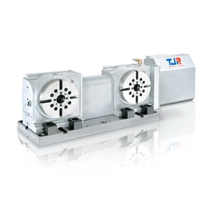 Mesa Rotatoria Industrial de Alta Precisión TJR de 4 Ejes NC con Engranaje de Rodillos para Fresadora VMC AR 4th Axis CNC - Product Image 4