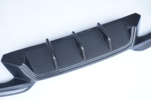 Labbro automatico reale del diffusore del paraurti posteriore del diffusore posteriore della fibra del carbonio per BMW M6 F12 2012-2016 - Product Image 4