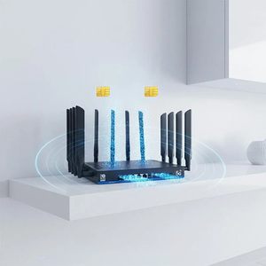 MTK7988 OpenWrt ใหม่ WiFi7 Tri-band 2.4G & 5.8G & 6G DDR4 1GB เราเตอร์ในบ้าน19000ax ไฟร์วอลล์10Gb SFP พอร์ตคู่ซิมสล็อต - Product Image 3