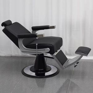 Professional Barber <b>Chair</b>,Height Adjustment, Reclining, Barbershop Styling <b>Chair</b> Hair Salon <b>Chair</b> - Product Image 2