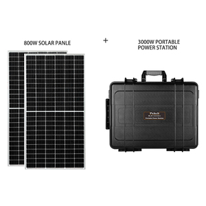 Di Động 2000W/3000W Năng Lượng Mặt Trời Bảng Điều Khiển Nhà Máy Điện Di Động Ngoài Trời Sạc Cho Xe Ô Tô USA Kho Trực Tiếp Năng Lượng Mặt Trời Máy Phát Điện - Product Image 3