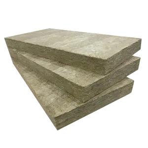 A1 class fire Non-combustibility high quality insulated wall panels 100k50 rock wool board acoustic boards