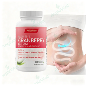 Haute qualité force 100% naturel extrait de canneberge pour femmes capsules antioxydantes puissantes pour soutien antioxydant - Product Image 1