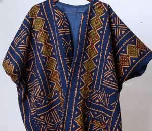 Custom Fit Hand Knit Wrap <b>Top</b> V Neck Design Perfect for Office or Casual - Product Image 2