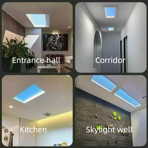 Tuya Wifi Bluetooth Zigbee Smart Light Sky Panel, 60W Light Roof Skies Diseño de techo para terraza, 2700-10000K CCT sintonizable - Product Image 4