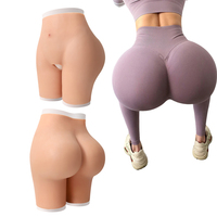 Shaper de corps en silicone, gros fessier artificiel, différentes tailles plus, silicone épaissi 1,2-2,0 cm, rembourrage pour les fesses et les hanches, culotte rehausseuse