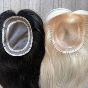 Nuevo Diseño Sistema de Topper para Salón con Cuentas, Sin Clips, Sin Cinta Adhesiva, Uso Prolongado, Transpirable para Verano, Listo para Enviar - Product Image 1