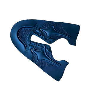 Good Price Custom <b>Comfortable</b> Breathable Mesh and TPU Blue Durable Semi Finished Sport <b>Shoe</b> Upper New Design - Product Image 3