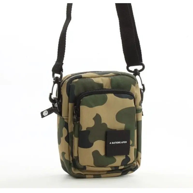 Camouflage Fashion Sling Bag Custom Logo Sport Travel Phone Pouch Portable Men Shoulder Bag