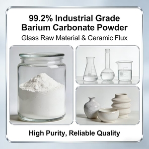Pasokan Pabrik Barium Karbonat 50kg Kantong Anti Lembab |   Fluks Ideal untuk Industri Keramik Kaca - Product Image 1