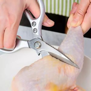 Outils de cuisine multifonctionnels <span class=keywords><strong>Ciseaux</strong></span> à os de poulet détachables Home Essentials <span class=keywords><strong>Ciseaux</strong></span> de cuisine en acier inoxydable pour la cuisine - Product Image 4