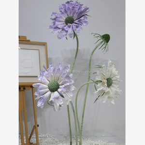 Fleurs d'<span class=keywords><strong>iris</strong></span> géantes personnalisées, grande fleur de pétale avec base de tige, papier crêpe EVA en plastique d'intérieur pour la fête des mères - Product Image 2
