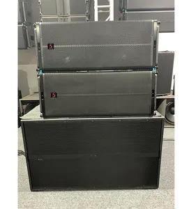 Audio Ganda Profesional 12 Inci Line Array Aktif dengan 21 Inci Subwoofer Dj Sound System