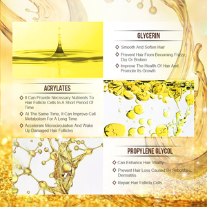 Commercio all'ingrosso olio biologico per la crescita rapida dei capelli per crescere il siero dei capelli riparazione follicolo Anti trattamento di perdita per la cura dei capelli ricrescita olio di essenza - Product Image 5