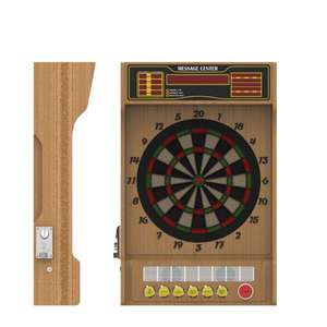 Soluciones de Tablero de Dardos Electrónico Personalizado OEM ODM, Tablero de Dardos de 15.5 Pulgadas con Idioma Inglés para 1-4 Jugadores - Product Image 2