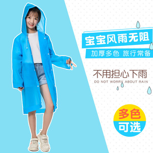 Impermeable Reutilizable Ligero para Niños Eva, Talla Extra Grande, Grueso, de una Pieza, para Viajes, Uso en Exteriores para Niños - Product Image 1