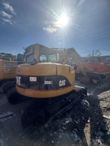 Excavadora Usada CAT 308C, Último Modelo, 8 Toneladas, 95% Nueva, Original, con EPA y CE, Excavadora Pequeña Original CAT 308C - Product Image 3
