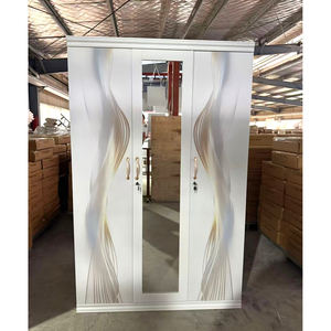 Armoire métallique à 3 portes, vente directe usine Luoyang, 20 ans d'expérience, armoire de rangement verrouillable en acier avec penderie pour chambre à coucher - Product Image 2