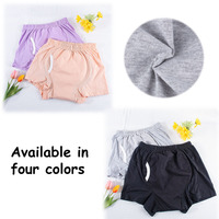 Couche lavable réutilisable en coton écologique pour adulte Babyshow avec coussinet intégré, anti-fuite 3D, imperméable, ajustable, taille XXL