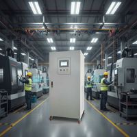 Stabilisateur de tension et régulateur de fréquence pour alimentation électrique 160 kVA