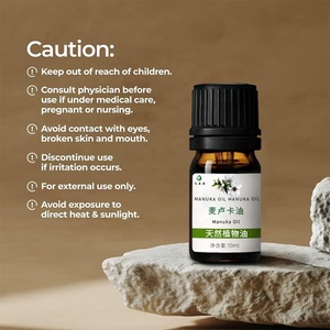 Organische Manuka Etherische Olie Pure Natuurlijke Onverdunde Olie Voor Huid Gezicht Nagels Lichaamsverzorging & Aromatherapie - Product Image 2