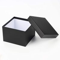 Couvercle et base en papier blanc mat, Logo personnalisé, emballage de parfum, boîtes cadeaux