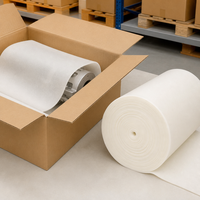 Rollo de Espuma de PU Flexible, Suave y Resistente, Aislamiento Acústico, Material en Rollo Completo para la Industria