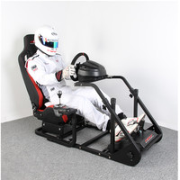 ARTcock Classic Racing Simulator Bracket Juego Base del volante G29T300 Compatible con PC y Monitor