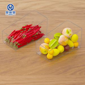 Vitrina transparente al por mayor para aperitivos, encimera, contenedor de almacenamiento de alimentos, venta al por menor, uso comercial - Product Image 5