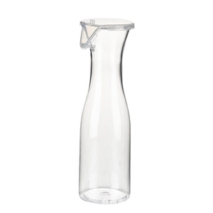 Jarra transparente para bebidas Rong An de 500 ml con tapa para servir agua fría, jugo y cócteles - Product Image 5