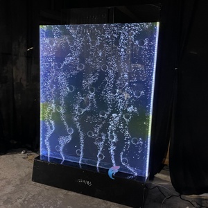 Panel acrílico decorativo para interiores, montado en la pared, con efecto de pared de burbujas de agua. - Product Image 1