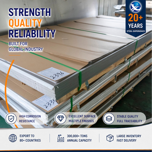 แผ่นเหล็กสแตนเลส ASTM A240 ขนาด 304 316L HL ผิวขัดเงา หนา 0.3 มม. x 1000 มม. 5x10 ฟุต ผ่านกระบวนการพิคเคิล สำหรับเครื่องจักรความแม่นยำสูง - Product Image 1