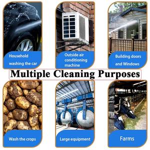 Potente Idropulitrice Portatile a Batteria al Litio 21V 300W con Pistola ad Acqua e Spruzzatore di Schiuma <span class=keywords><strong>per</strong></span> Lavaggio <span class=keywords><strong>Auto</strong></span> - Product Image 6