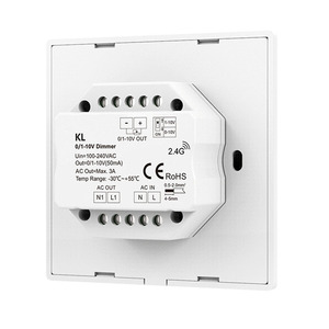 Kl <span class=keywords><strong>0</strong></span>-<span class=keywords><strong>10V</strong></span> treo tường ROTARY Bảng điều chỉnh AC đầu vào 100-240V chuyển đổi quay <span class=keywords><strong>0</strong></span>-<span class=keywords><strong>10V</strong></span> <span class=keywords><strong>Led</strong></span> Dimming điều khiển cho màu duy nhất dải ánh sáng - Product Image 3