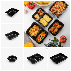 Nhà máy cung cấp bán buôn nhiệt chống <span class=keywords><strong>cpet</strong></span> thực phẩm khay lò vi sóng khay - Product Image 5