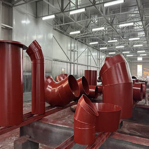 Kunden spezifische Herstellung von Rohrleitungen für schwere Stahl konstruktionen mit Biege schneiden Mischen Schweißen Auto Painting Services - Product Image 2