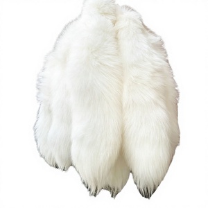 Llavero de Cola de Zorro Negra Grande de 45 cm con Cristales de Lujo para Mujer, Modelo DQSJ ZF0316, para Decoración de Zapatos - Product Image 3