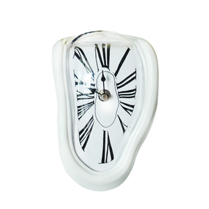 <span class=keywords><strong>Horloge</strong></span> murale moderne créative <span class=keywords><strong>Dali</strong></span> à face unique, chiffres romains rétro, décoration de siège de maison, <span class=keywords><strong>horloge</strong></span> murale silencieuse de coin de table - Product Image 4