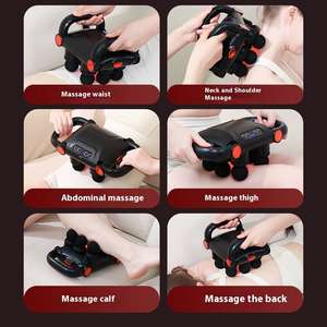 Pistola de Masaje Eléctrica Profesional Personalizada de 6 Cabezales, Masajeador Portátil Inalámbrico de Mano, Masajeador de Tejido Profundo, el Mejor Masajeador de Pies y Cuerpo - Product Image 4